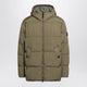 Stone Island Water-Repellent Puffer Jacket In Military Green Nylon