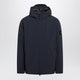 Stone Island Navy Blue Hooded Jacket