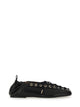 Ganni Eyelets Ballerina Flat Shoes