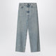 Maison Margiela Wideleg Jeans In Cotton In Ice Blue