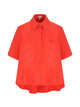 Loewe Embroidered-Logo Cape Shirt