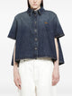 Loewe Logo-Embroidery Short-Sleeve Shirt
