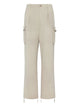 Maison Margiela Cotton-Blend Pinstripe Pattern Cargo Trousers
