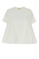 Loewe White Cotton Blend T-Shirt