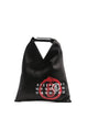 Mm6 Maison Margiela Black Print Polyurethane Bags