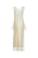 Loewe White Mesh Paula S Ibiza Dress