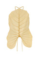 Loewe Yellow Cotton And Vegetal Fiber Paula’S Ibiza Top