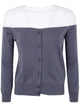 Mm6 Maison Margiela Nacket Shoulders Cardigan
