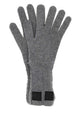 Mm6 Maison Margiela Grey Wool Blend Gloves