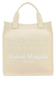 Maison Margiela Ivory Canvas Shopping Bag