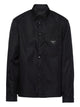 Prada Re-Nylon Point-Collar Shirt