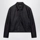 Prada Black Jacket With Zip In Re-Nylon