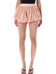 The Frankie Shop The Frankie Shop Bubble Hem Shorts - Faded Pink