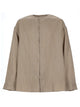 Jacquemus Beige Linen-Blend Shirt