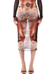 Jean Paul Gaultier Multicolour Polyamide Skirt
