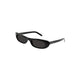 Saint Laurent Sunglasses Sl 557 Shade 001 Black Black Black 53/20/145