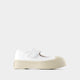 Marni White Leather Mary Jane Sneakers