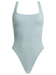 Hunza G Lightblue Polyamide Elastane Swimwear