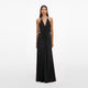 Self-Portrait Self-Portrait Jersey Gathered Maxi Dress