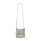 Self-Portrait Crystal Mini Crossbody - - Synthetic - Silver