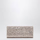 Jimmy Choo Pink Sweetie Glitter Fabric Clutch