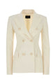 The Andamane Ivory Stretch Gabardine Blazer