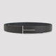 Tom Ford Brown And Black Calf Leather Belt