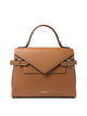 Le Tanneur Brown Calf Leather Handbag