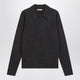 Lemaire Ecorce L/S Knitted Polo Sweater