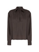 Tom Ford Silk Satin Polo Shirt