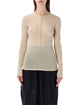 Soeur Soeur Isabella Long-Sleeve Sheer Cotton Top