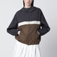 Dunst Grey/Beige/Brown Zip-Up Windbreaker