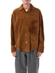 Ami Paris Ami Paris Suede Goatskin Overshirt