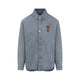 Ami Paris Ami Paris Ami De Coeur Denim Shirt Jacket