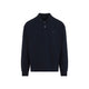 Prada Blue Polo Sweatshirt