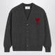 Ami Paris Ami De Coeur Wool Cardigan