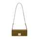 Ami Paris Mimi Clutch - - Leather - Green