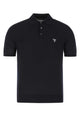 Prada Midnight Blue Wool Polo Shirt