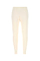 Prada Ivory Stretch Cashmere Blend Joggers