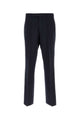 Prada Navy Blue Wool Blend Pant