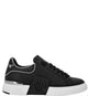 Philipp Plein White Perforated Lace-Up Sneakers