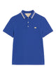 Valentino Garavani Cotton Piqué Polo Shirt With Vlogo Patch