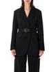 Ganni Ganni Bonded Crepe Blazer