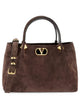 Valentino Garavani Borsa Piccola Shopping Morbida Valentino Garavani In Suede