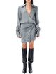 The Attico Satin Mini Dress