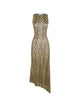 Marine Serre Marine Serre Snake-Print Asymmetric Dress