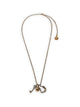 Etro Gold Brass Necklaces