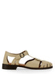 Hereu Ivory Leather Flats