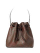 Etro Brown Small Arnica Bucket Bag