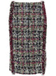 Etro Multicolor Silk Skirt